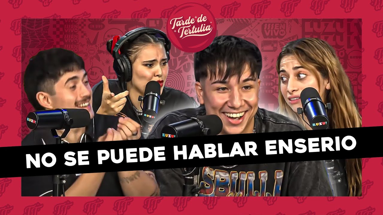 #TARDEDETERTULIA l UNOS CHICOS MUY INTELIGENTES Y ¿LA PRIMERA VEZ QUE VIERON A LULI FUE CHAPANDO?