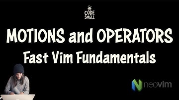 Motions and Operators | Fast Vim Fundamentals 🔥