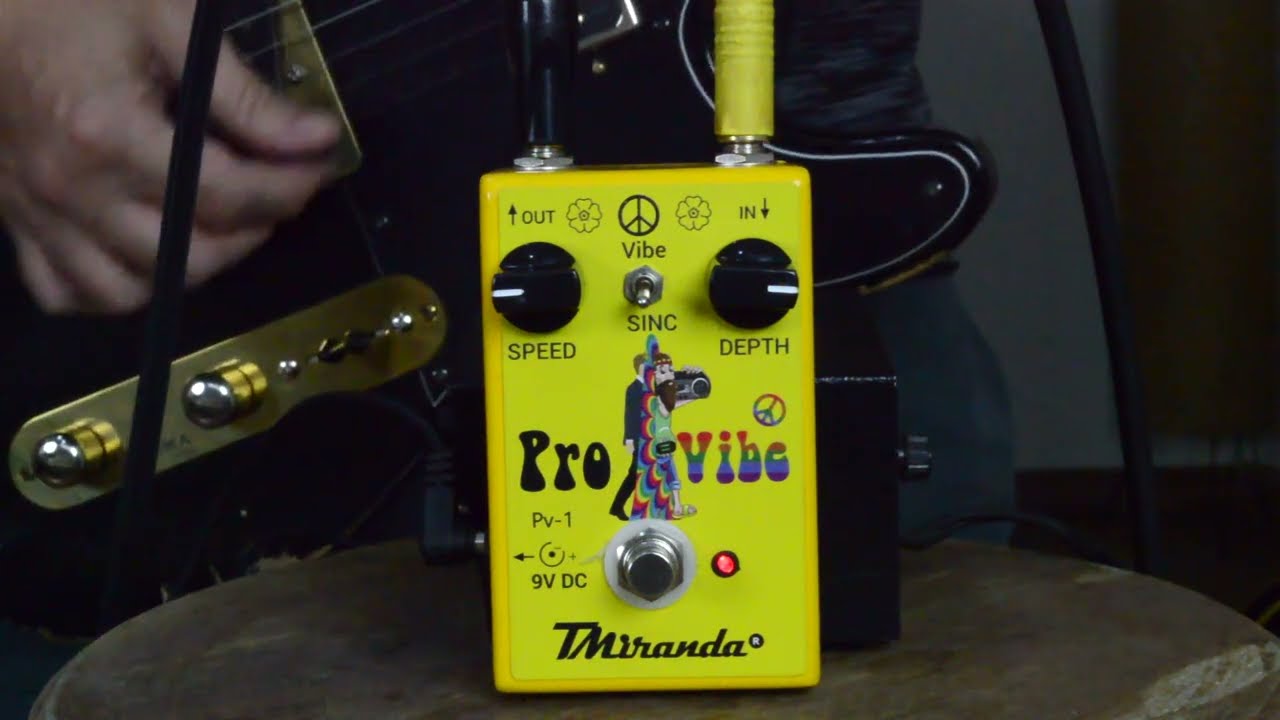Pedal vibe guitarra .