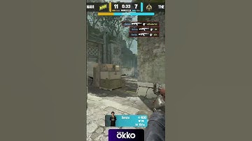 Senzu делает ЧЕТЫРЕ ХЕДА и выносит весь раунд в соло! #okko #thunderpick #cs #кс #cs2 #csgo