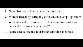 What is meant by sampling error and nonsampling error