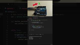 Control LED desde PC con Python.   #python #arduino #comunicación #led