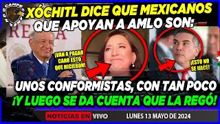 AMLO ¡SOLITA SE EMPINÓ LA XÓCHITL! QUE ES POPULAR PORQUE EL MEXICANO ES CONFORMISTA ¡YA VALIO!