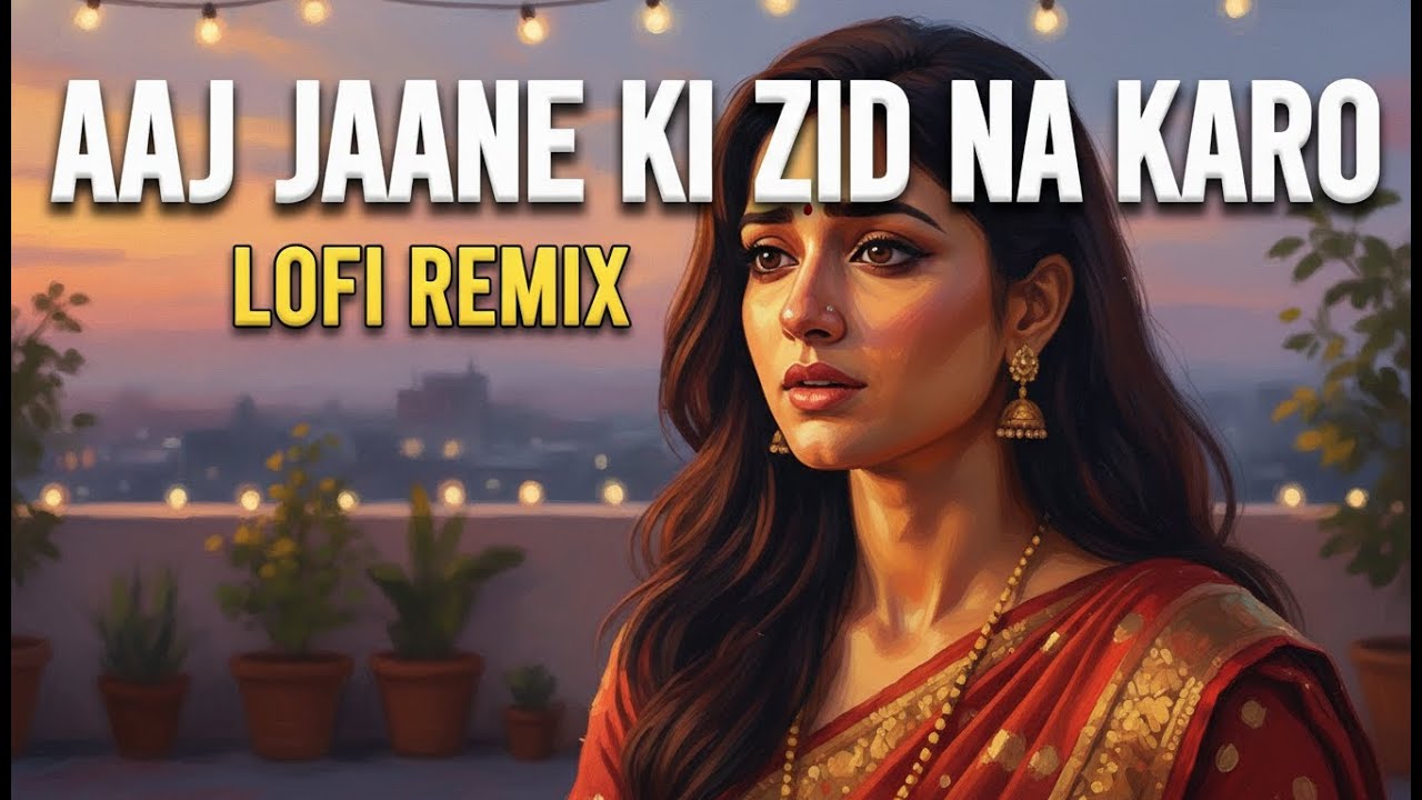 Aaj Jaane Ki Zid Na Karo Lofi Remix | Cover Female Version | Bollywood Lofi 2026 | Golden Age Tapes