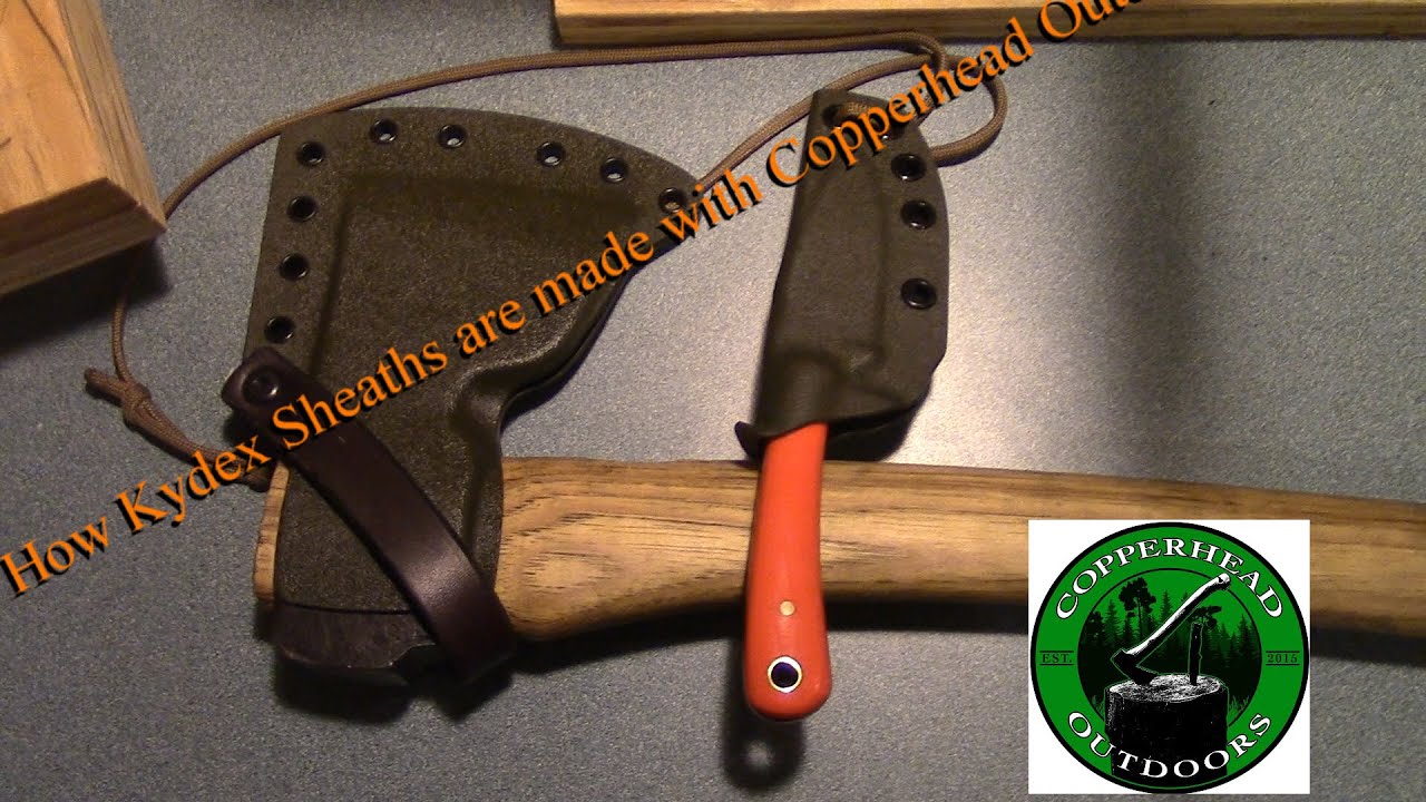 How Kydex Sheaths are Made With Copperhead Outdoors Mantis Outdoors