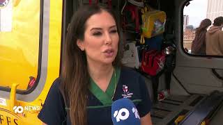 10 News story about Royal Perth Hospital's recent trauma training day for post graduate ED nurses.