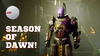 Season of Dawn Preview & REACTION | Destiny 2