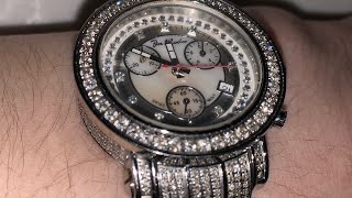 Unboxing My Real Fully Bussdown Natural Diamond Watch 10 Carrots By Joe Rodeo I Found On Ebay 👀