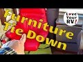RV Renovation Series Part 8 - Traveling Prep for the New Furniture