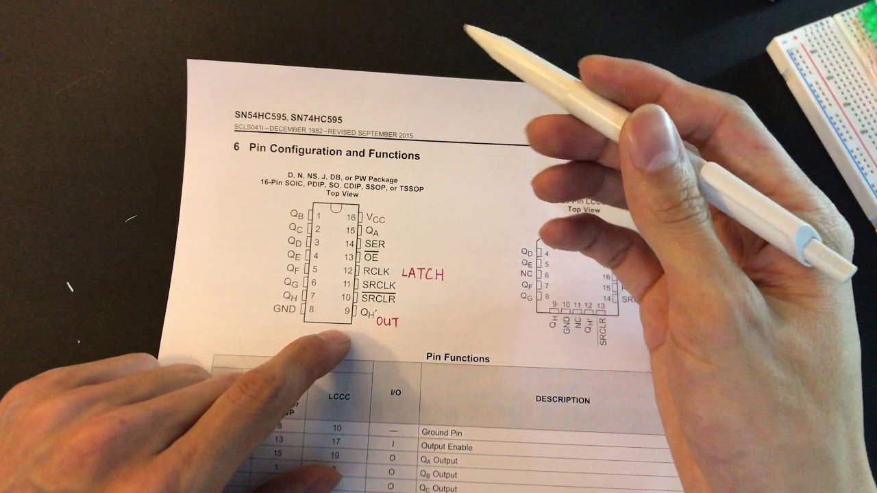 Электроникийн үндэс 6/10 || Шифт регистэр 74HC595