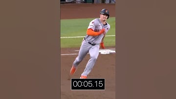 Are you faster than Matt Chapman? 🏃‍♂️💨