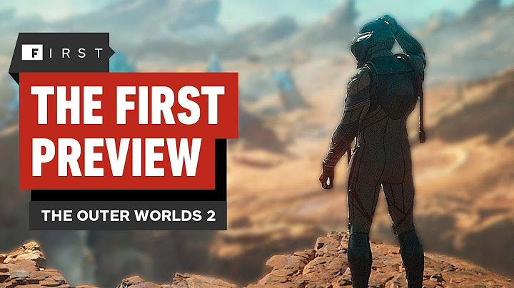The Outer Worlds 2: The First Preview