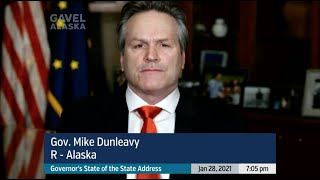 Alaska Gov. Mike Dunleavy - Jan. 28, 2021 - State of the State Address