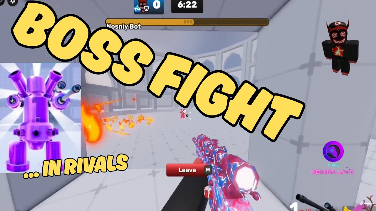 Roblox RIVALS: Boss Fight – How I Defeated the Nosniy Boss - YouTube