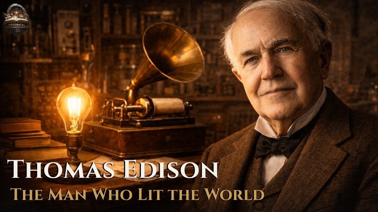 Томас Эдисон: Волшебник из Менло-Парка и человек, осветивший мир | Полный документальный фильм