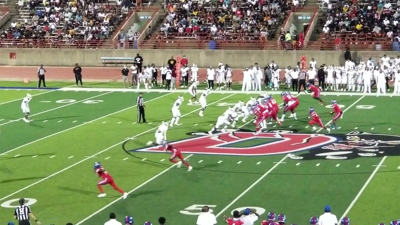Caden Durham's first varsity game at Duncanville high school!
