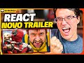 REACT NOVO TRAILER DEADPOOL & WOLVERINE! OLHA O LOGAN DE VOLTA! image