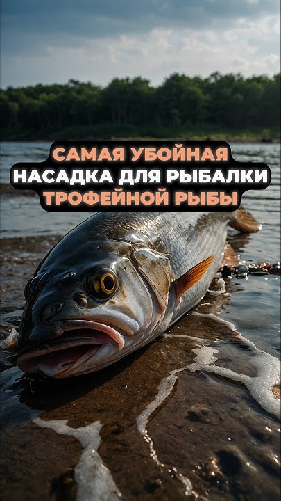 САМАЯ УБОЙНАЯ НАСАДКА для РЫБАЛКИ на ТРОФЕЙНУЮ РЫБУ #рыбалка #рыба # ...