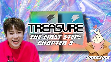 📦 [UNBOXING] | Treasure 트레저 The First Step: Chapter Three (Black & White ver.) | lady ashiree