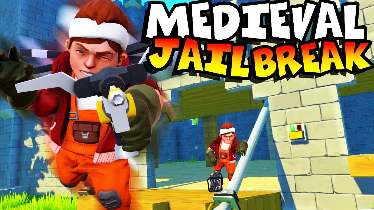 gaming logo CASTLE JAILBREAK PRISON ESCAPE! - Scrap Mechanic Gameplay & Roleplay - Cops & Robbers Challenge