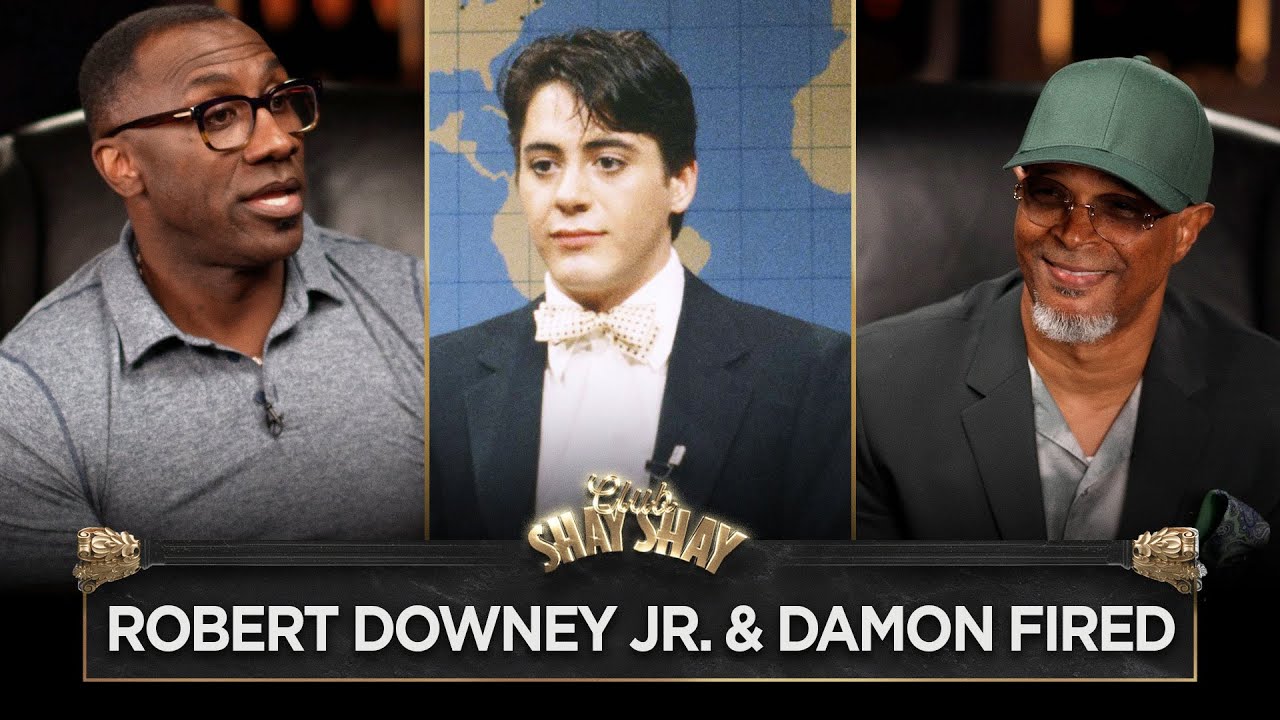 Damon Wayans & Robert Downey Jr. Fired From SNL & Damon Says It Was Too White | CLUB SHAY SHAY