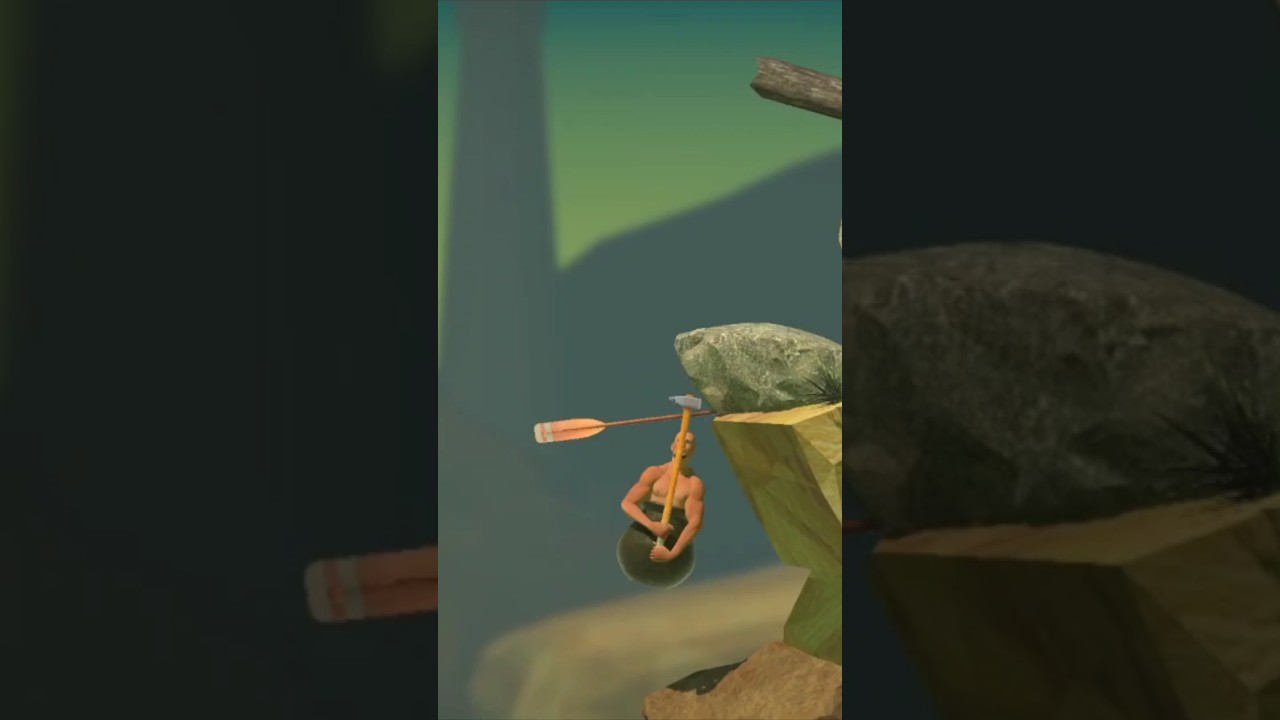 Getting over it game lol impossible very hard gameplay impossible