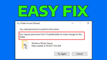 How To Fix You Require Permission From Trustedinstaller.exe in Windows