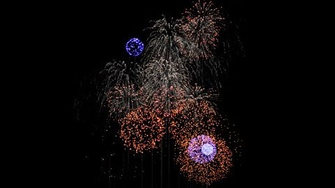 Fireworks effect in Unreal Engine 5 Niagara