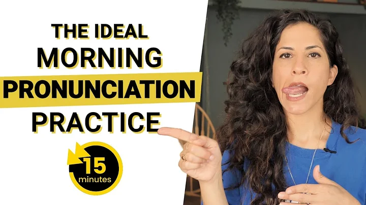 15 Minute Morning Pronunciation Practice for Engli...