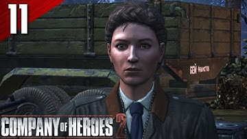 Company of Heroes 2: 100% (General) Walkthrough Part 11 - Behind Enemy Lines (No Commentary)