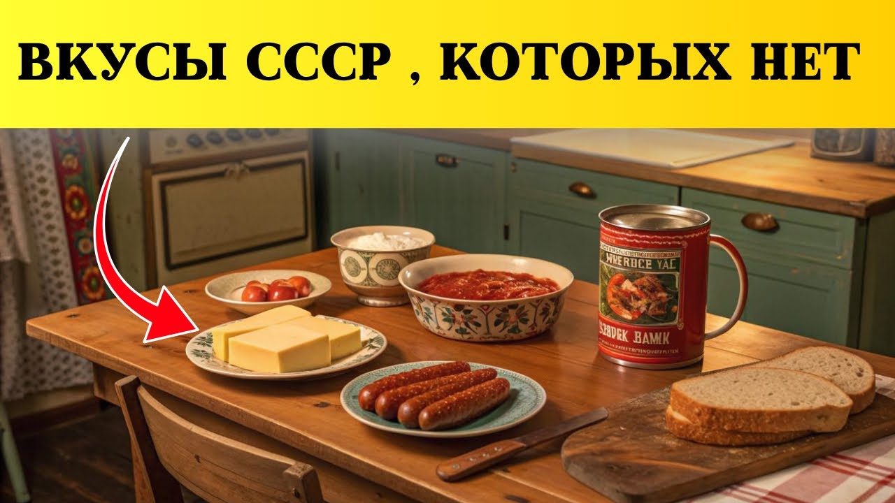 Вкус, который не вернуть — продукты из СССР, исчезнувшие с полок
