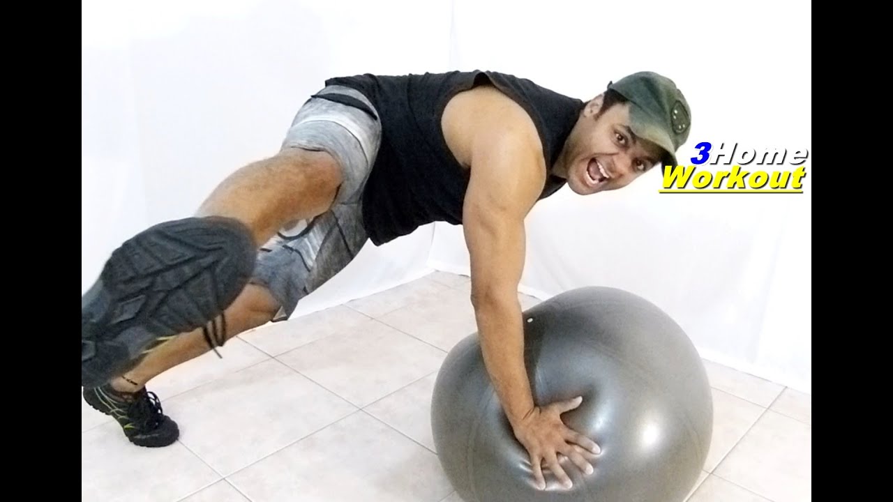 Fitness at Home TONED ABS FIT (BALL EXERCISE) 