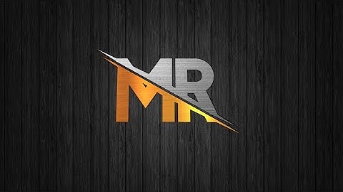 M R Logo Design On Android Phone - M R Logo In Pixellab By Shiva Graphy