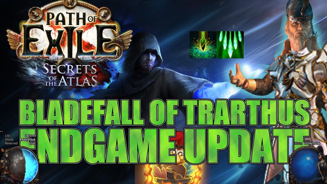 Bladefall of Trarthus Hierophant Endgame Update [PoE][3.26] YouTube