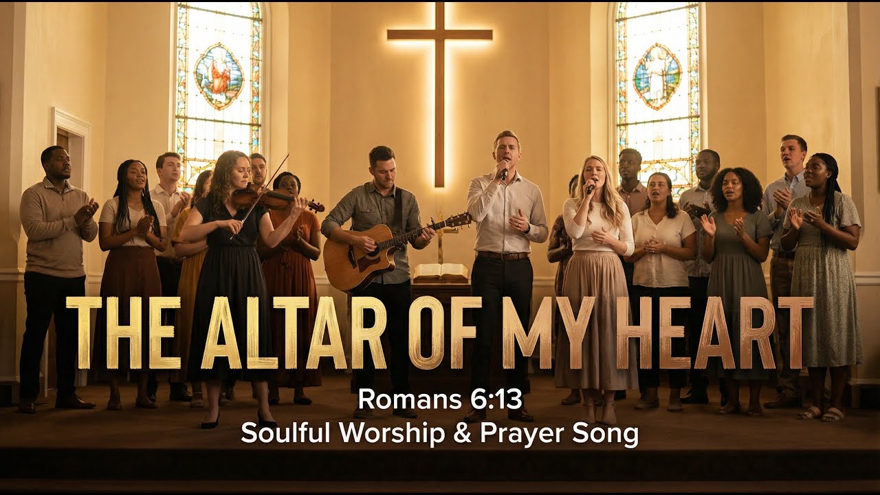 THE ALTAR OF MY HEART: Soulful Worship & Prayer, Devotion & Surrender | Romans 
