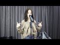 Daneliya Tuleshova - Bellyache / Billie Eilish cover / live