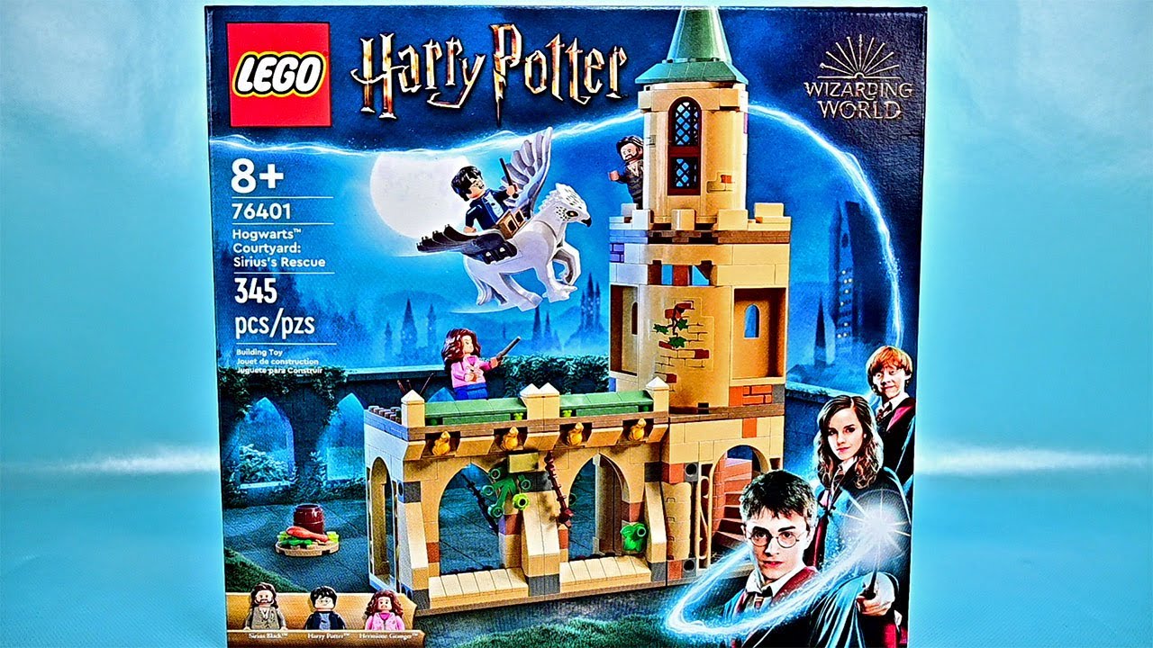 Lego Harry Potter Hogwarts Courtyard: Sirius's Rescue 345 pcs