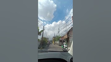 PEMANDANGAN LANGIT DEPOK DI SIANG HARI YANG PANAS #langit #awan #shorts