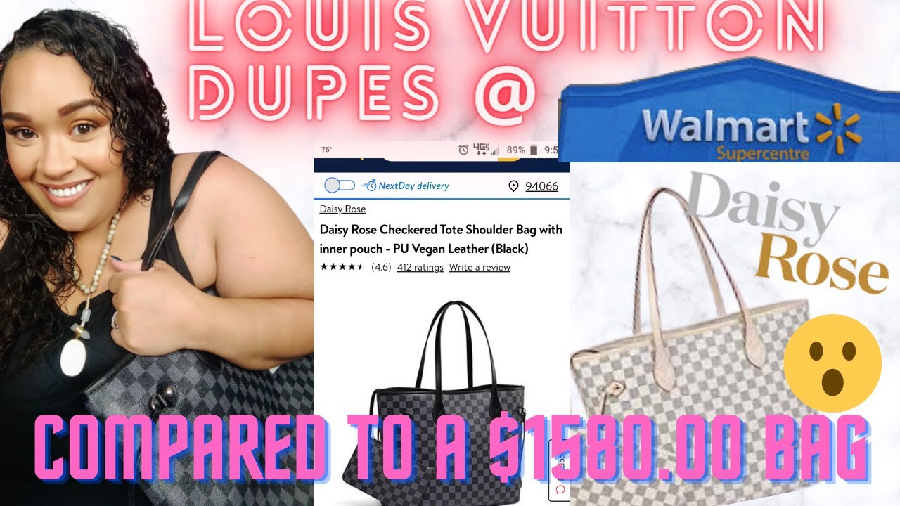 LOUIS VUITTON INSPIRED WALMART HAUL, HAUL+REVIEW