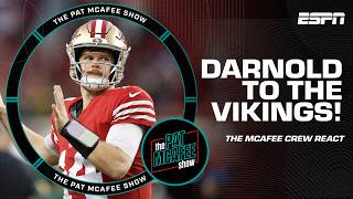 'THIS MAKES SENSE!' - Mcafee APPLAUDS Vikings for SIGNING Sam Darnold 👏 | The Pat McAfee Show