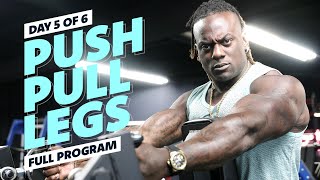 ULTIMATE Push+Pull+Legs Program with @JonniShreve | Day 5 of 6 | Back and Biceps