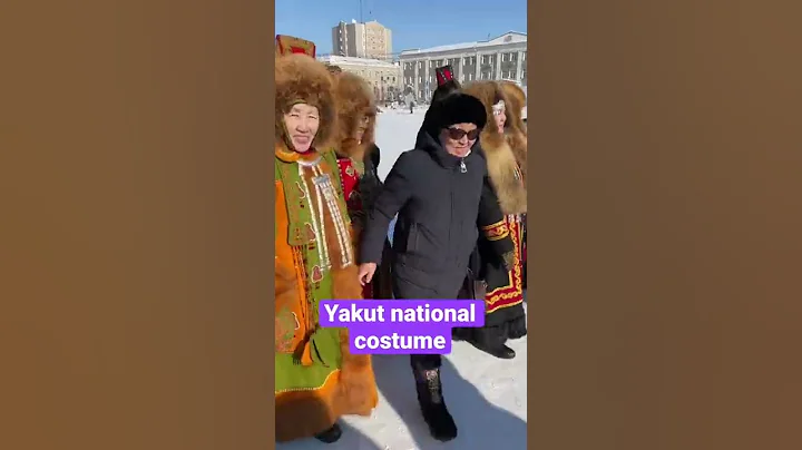 Yakut national costume #north #yakutia #siberian #yakutsk