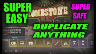 SUPER EASY Tombstone Glitch Tutorial, never lose another item! DUPLICATE ANYTHING, SUPER EASY METHOD