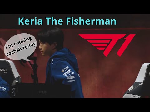 Keria goes fishing