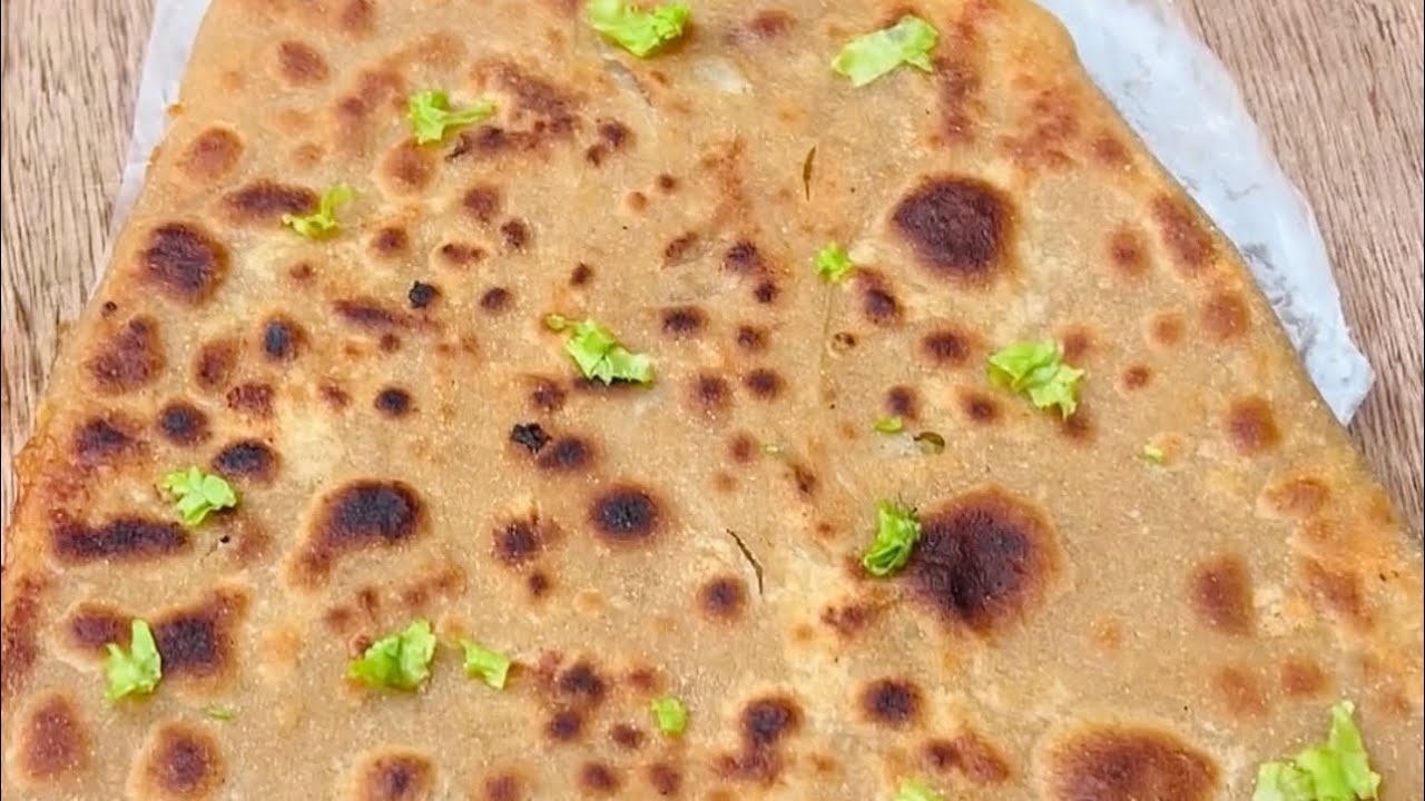 Triangular Shami Paratha Restaurant Style #restaurant #restaurantstyle ...