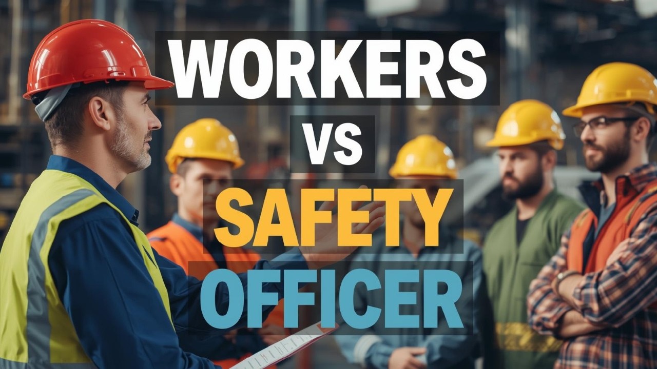 Why Conflict Happens Between Workers and Safety Officers | Safety Officer Training | HSE STUDY GUIDE