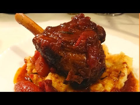 Gordon braises lamb shanks with spices and red wine until it is falling apart and mouth-wateringly t. 