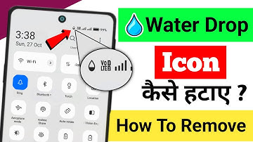 How To Remove Water Drop Icon On Android | Drop Icon Ko Kaise Hataye | Data Saving Mode Off