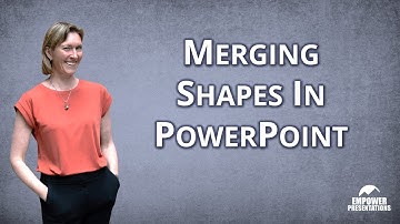 How to Merge Shapes in PowerPoint for Customised Graphics and Design