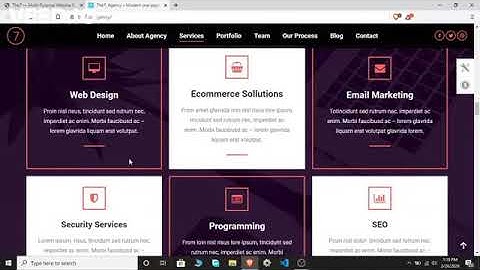 The7 Theme as a Agency Website || Shortintro ||Themeintro